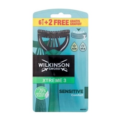 Wilkinson Sword Xtreme 3 Sensitive Comfort 8 ks