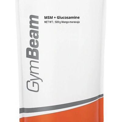GymBeam MSM + Glucosamin mango marakuja 500 g