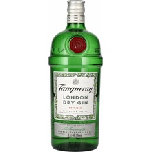 Tanqueray Export Strength London Dry Gin 43,1% 1 l (čistá fľaša)