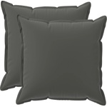vidaXL Калъфка за възглавница 2 бр. HOUTEN Антрацит 65 х 65 см (921097)