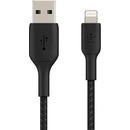 BELKIN kabel oplétaný USB-A - Lightning 15cm