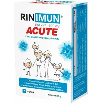 Kinezika Rinimun Acute vrecúška podpora imunity 7 ks