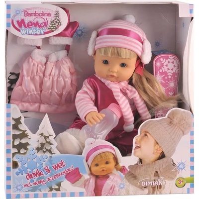 Bambolina Кукла със зимни дрехи Нена Nena