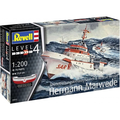 Revell Seenotkreuzer Hermann Marwede 1:200