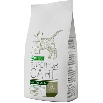 AKVATERA Nature's Protection DOG - Grain Free Lamb, висококачествена храна за пораснали кучета, БЕЗ ЗЪРНО, от всички породи с деликатна храносмилателна система, с агнешко месо, Литва - 1, 5 кг