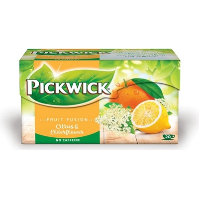 Pickwick Čaj Citrus a bezový květ 20 x 2 g