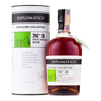 Diplomatico Distillery Collection No.3 Pot Still 47% 0,7 l (tuba)