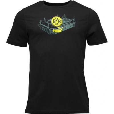 Puma tričko Borussia dortmund FtblIcons čierne