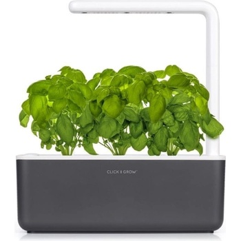 Click and Grow inteligentný kvetináč na pestovanie byliniek zeleniny kvetov a stromov - Smart Garden 3 sivá
