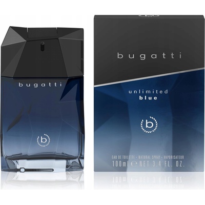 Bugatti Unlimited Blue toaletní voda pánská 100 ml