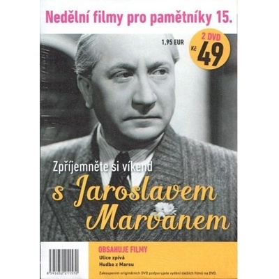 Nedělní filmy pro pamětníky 15. - Jaroslav Marvan DVD