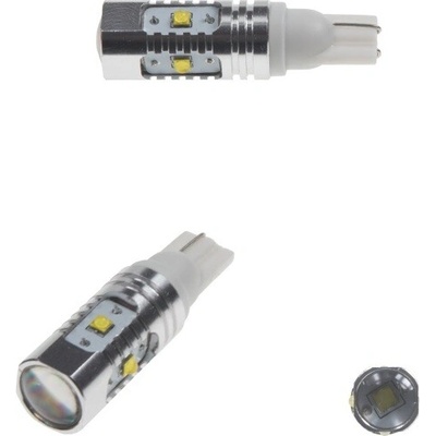 CARCLEVER CREE LED T10 biela, 12-24V, 25W (5x5W)