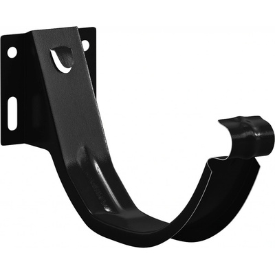 Bilka Nastaviteľný čelový hák 125 x 90 mm RAL 9005 čierna