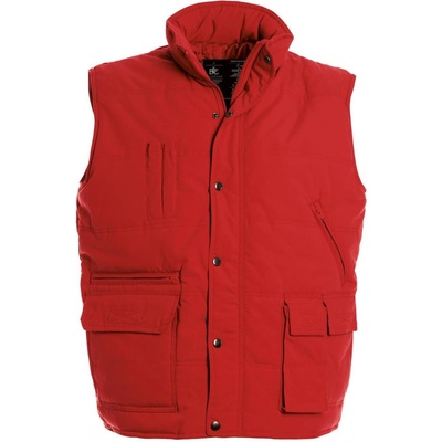 B&C vesta Bodywarmer Explorer red