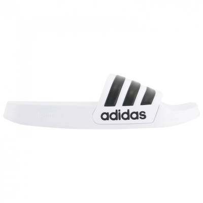 Сандали adidas Adilette Shower Sandals - Ftwr White / Core Black / Ftwr White - размер 9 (UK) (025-0392-0317)