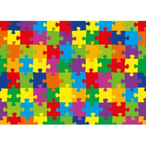 Yazz - Puzzle Colorful puzzle pieces - 1 000 piese