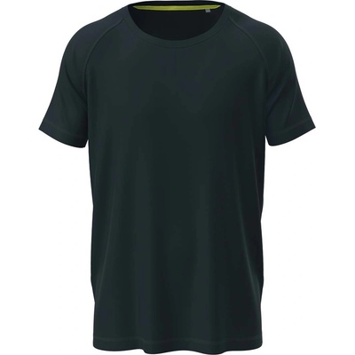 Stedman mesh raglan st8410 / Мъжка спортна риза раглан - тъмносиня (st8410blmxxl)