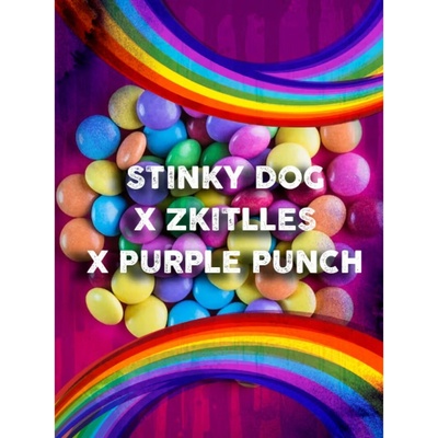 Tramuntana Seeds Stinky Dog-Skittles x Purple Punch semienka neobsahujú THC 3 ks