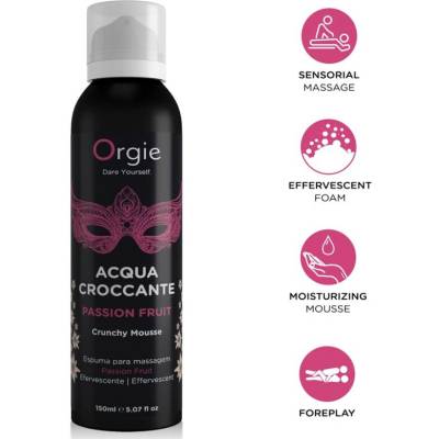 Orgie masážna pena passion fruit 150 ml