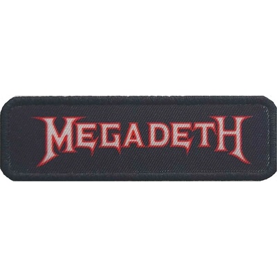 Nažehlovačka Megadeth - Logo Outline