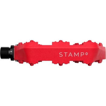 Crankbrothers Платформен педал Crankbrothers Stamp 0 Plattform-Pedal Platform pedals - Bright Red (860-4766-0212)