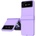 GKK Калъф с Предпазител за Samsung Galaxy Z Flip 4, GKK Hinge Case, Лилав (5906601022994)