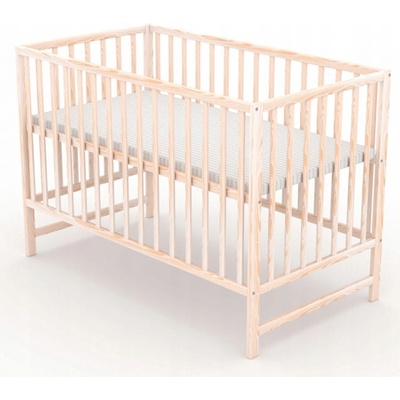 Baby Nellys Drevená postieľka 60 x 120 cm béžovej