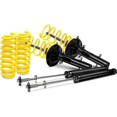 ST suspensions Kompletní sportovní podvozek Škoda Octavia I (1U) s náhonem př. kol sedan 1.8, 1.8T, 2.0 s aut. převodovkou, 1.9TDi, snížení 35/35mm