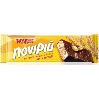 Novipiù hořká a bílá s pěti cereáliemi 28 g