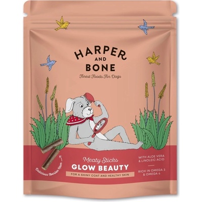 Harper and Bone Dog masové tyčinky pro krásnou srst 75 g