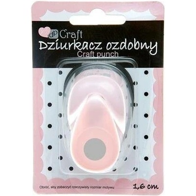 dpCraft Dekorační děrovačka 1,6cm – kolečko (JCDZ-105-010)