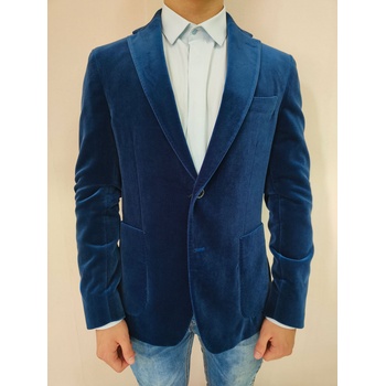 Van Gils Елегантно мъжко сако Tailored FIt в син цвят Van GilsM-265 - Син, размер 50