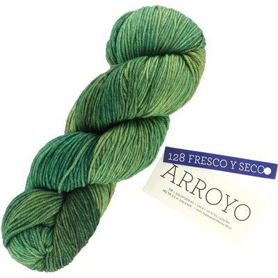 Malabrigo Arroyo Fresco Y Seco 128 zelená