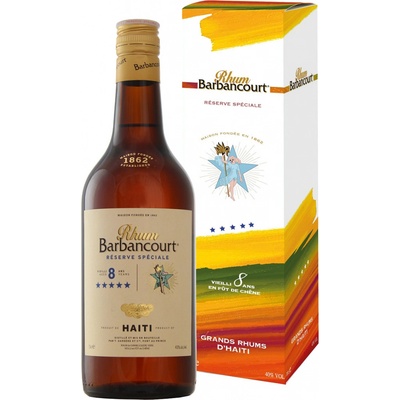 Barbancourt 5 Star 8y 43% 0,7 l (karton)
