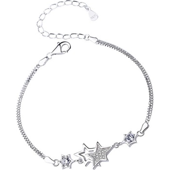 Silenti Jewelry Сребърна гривна "Космос