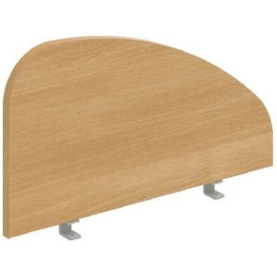 Office Pro HOBIS stolový paraván na hranu stola PA 800 H dub