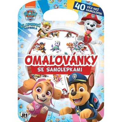 Jiri Models Omalovánky se samolepkami Tlapková Patrola