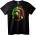 NOONEBRAND Тениска Раста Маймуна - 3XL, Black