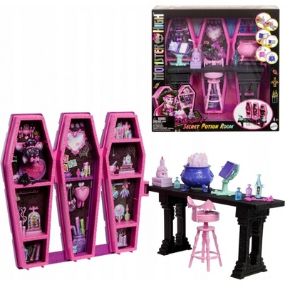 Mattel Monster High Tajná místnost s elixíry, JBF15