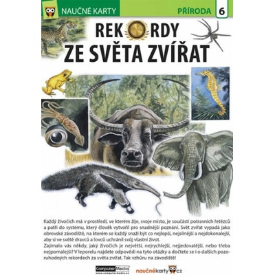 Naučné karty Rekordy ze světa zvířat