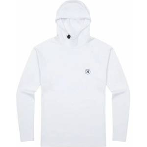 Hurley Мъжка ликра Hurley Rash Slim Fit L/S Icon Hooded Lycra - White (050-2358-0212)