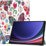 Techsuit Калъф за Samsung Galaxy Tab S9 / S9 FE / S10 FE - FoldPro - Пеперуда (KF2317025)