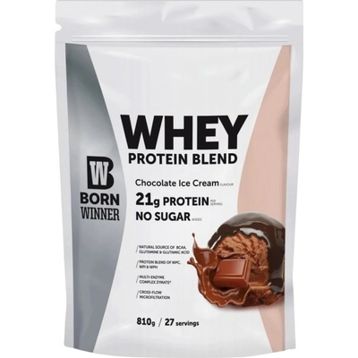 Born Winner Whey Protein Blend [810 грама] Шоколадов сладолед
