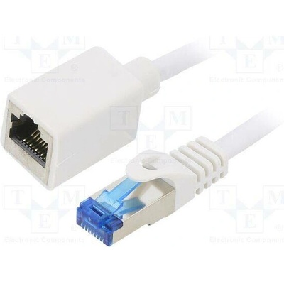 Logilink CQX031S Prodlužka Ethernet S/FTP Kat: 6a RJ45 zásuvka RJ45 vidlice Cu