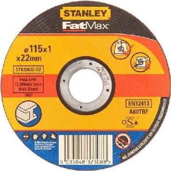 Stanley Řezný kotouč 115 x 22,2 x 1,0 mm STA32632