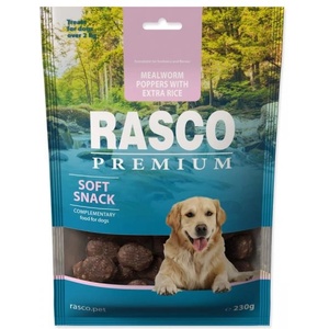 Rasco Лакомство Rasco Premium брашнени червеи и екстра ориз 230g (1704-17122)