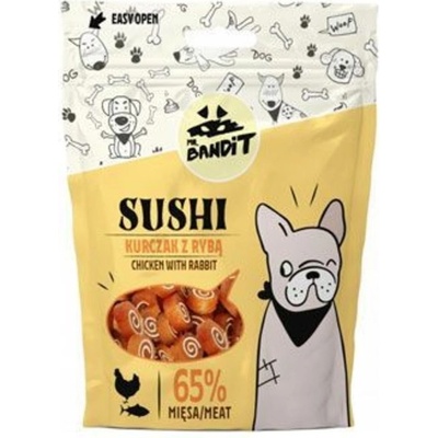 VetExpert Mr.Bandit pochoutka SUSHI kuře a ryba 80 g