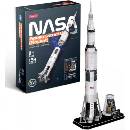 CubicFun 3D puzzle NASA: Raketa Apollo Saturn 136 ks