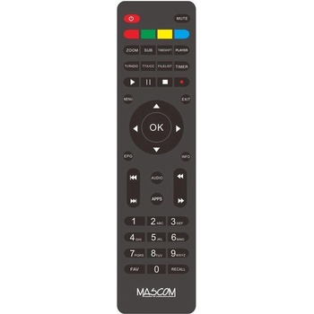 GENERAL Mascom mc751t2 hd - дистанционно управление дубликат (mc751t2 hd)
