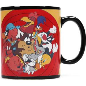 Warner Bros. Interactive Оригинална магическа чаша Looney Tunes Герои с термоефект, 410 мл
